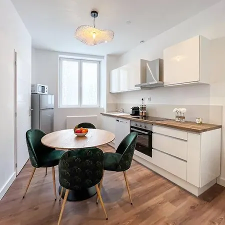 Hyper-centre De Grenoble, Ambiance Tropicale, Wifi Fibre Appartement *