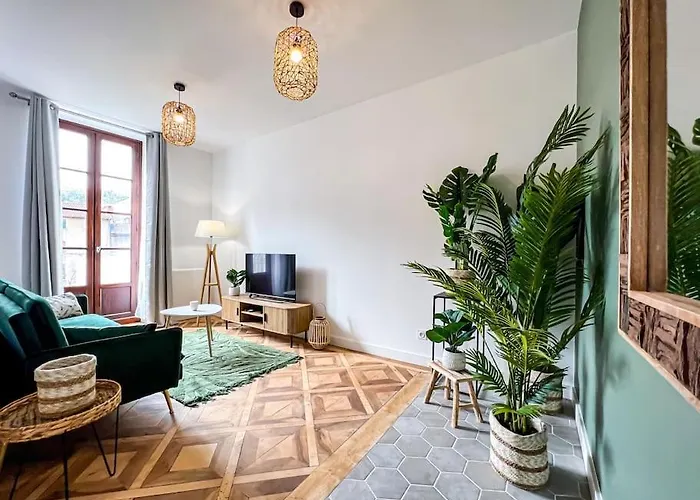 Apartmán Hyper-centre De Grenoble, Ambiance Tropicale, Wifi Fibre