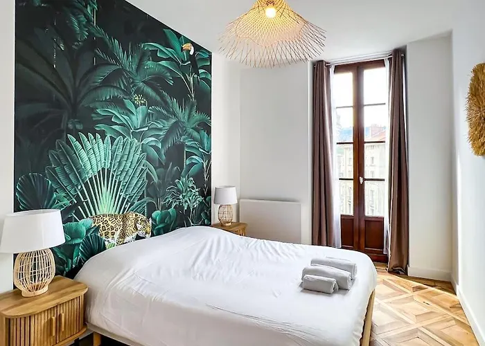 Hyper-centre De Grenoble, Ambiance Tropicale, Wifi Fibre *