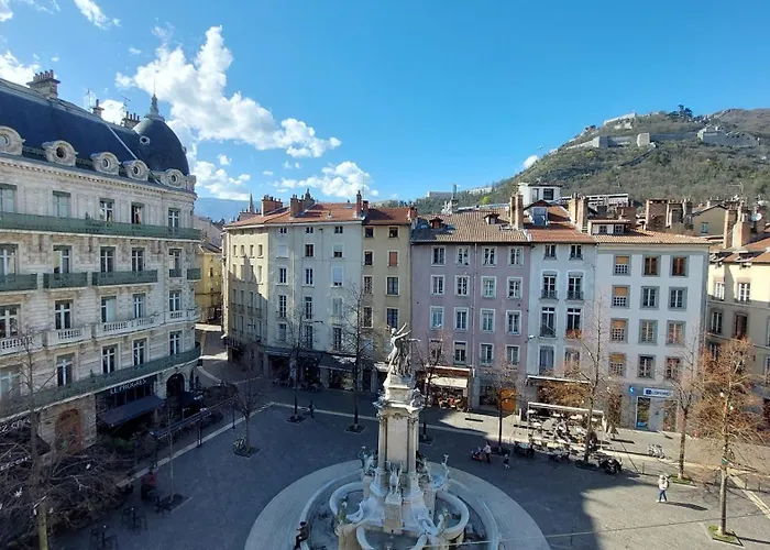 Hyper-centre De Grenoble, Ambiance Tropicale, Wifi Fibre Апартаменти